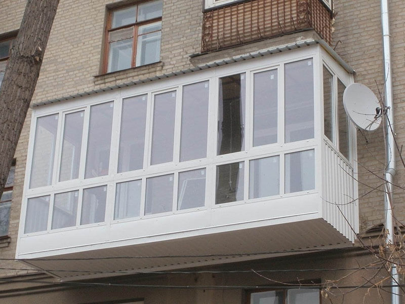 Варіанти збільшення балкону