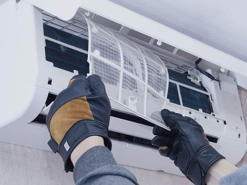 Чистка кондиционера в Одессе